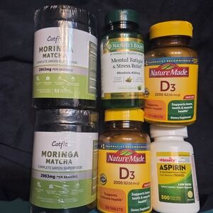 Nature's Bounty and Nature Made Supplement Set